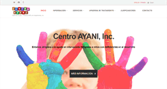 Desktop Screenshot of centroayani.org