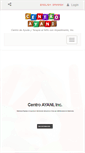Mobile Screenshot of centroayani.org
